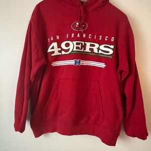 NFL San Francisco 49ers Red Hoodie